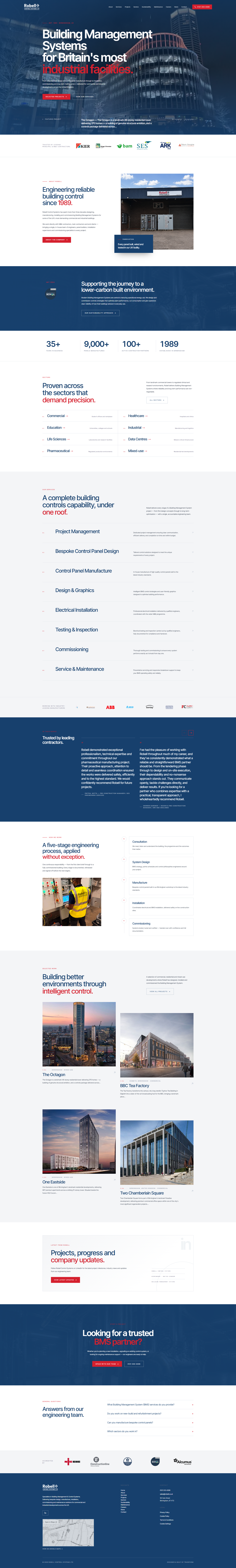 Robell Control Systems website result
